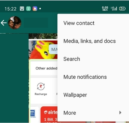 how to send your address on whatsapp