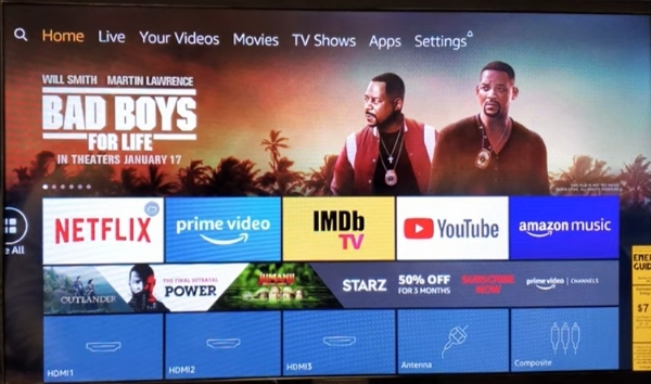 amazon on smart tv