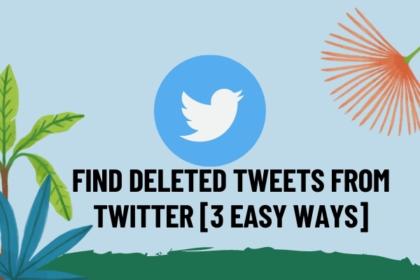 Find deleted tweets From Twitter