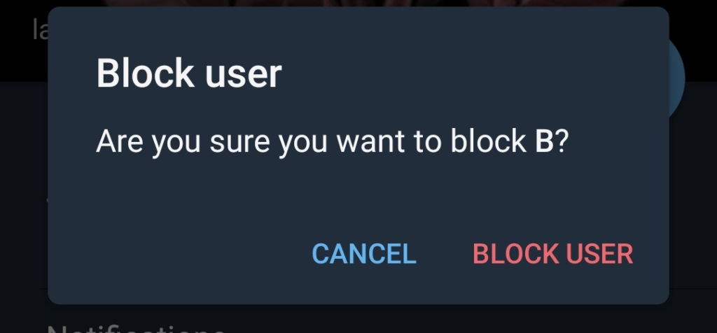 How to block someone on Telegram