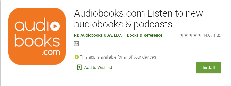 8 Best Android App for Audio Books
