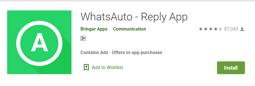 How to enable auto-reply in WhatsApp