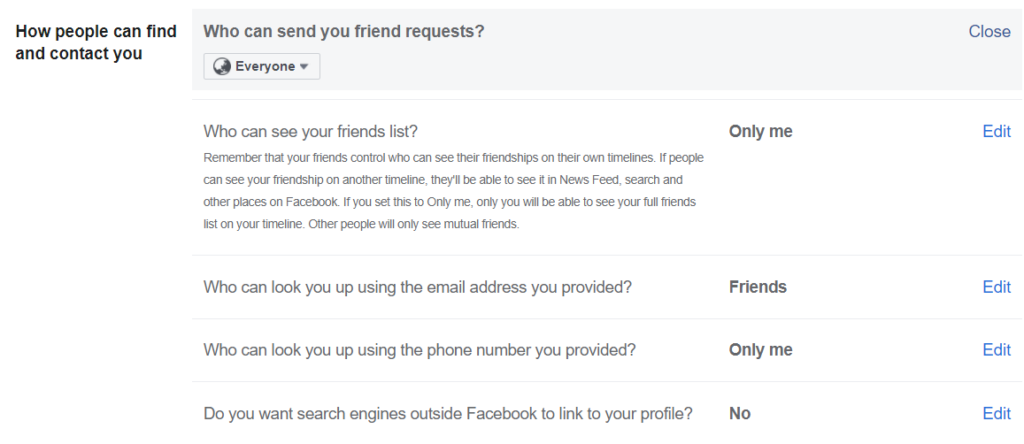 How To Hide Facebook Profile From Search Engines 