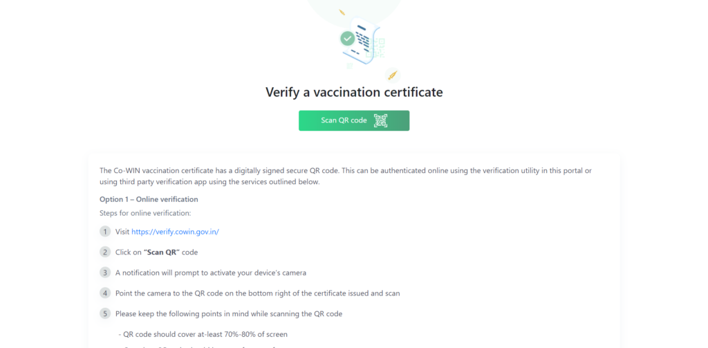 Download Vaccine Certificate on WhatsApp