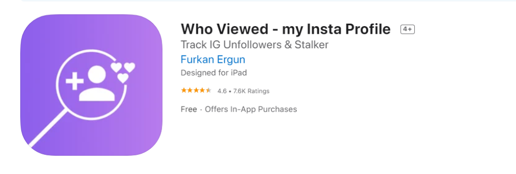 Instagram Stalker App