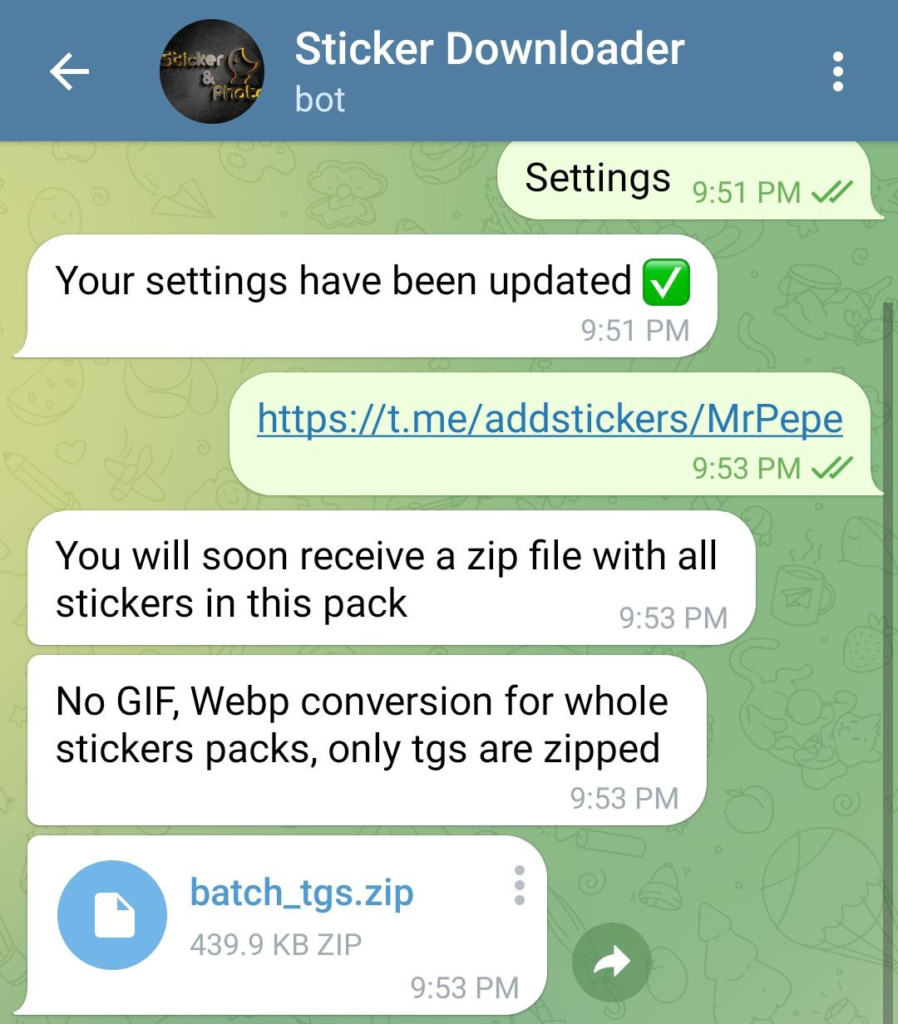 How to use Telegram sticker in WhatsApp
