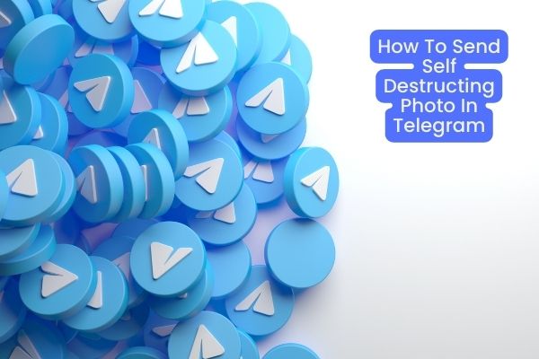 How to send self destructing photo in Telegram