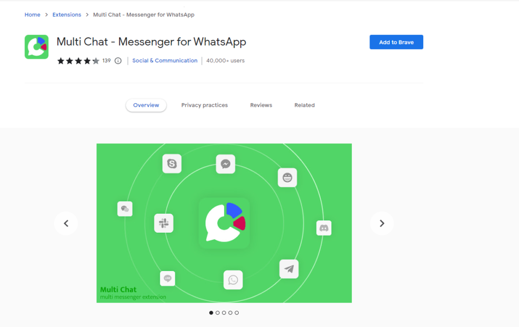 WhatsApp, Telegram, and Messenger on a single screen 