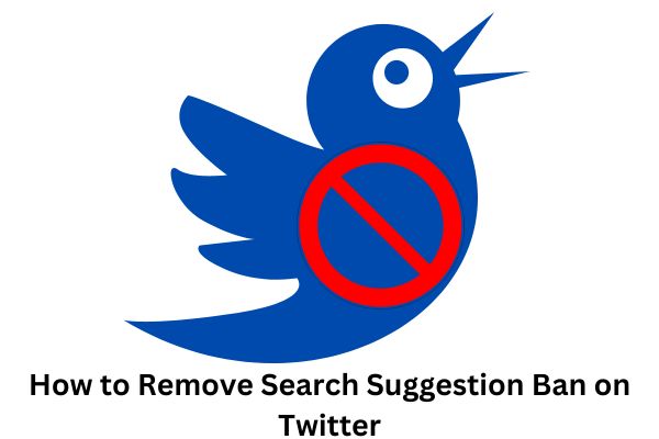 How to Remove Search Suggestion Ban on Twitter